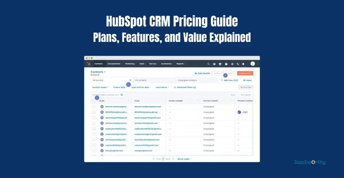 CRM Pricing Guide 2026: Zoho, HubSpot, Agile & Salesforce Plans